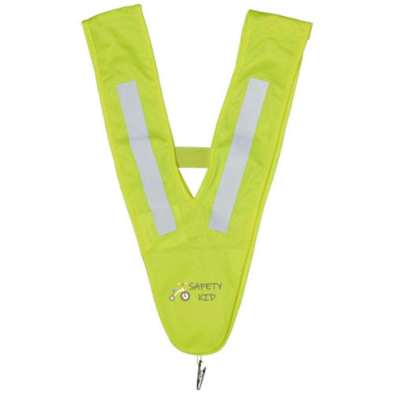 Image of Nikolai v-shaped reflective safety vest for kids