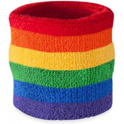 Image of Rainbow Wrist Sweatband
